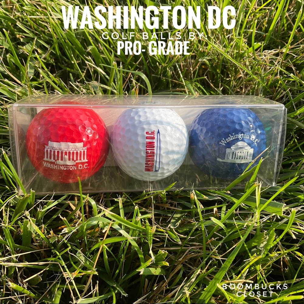 Washington DC souvenir Golf Balls by Pro Grade